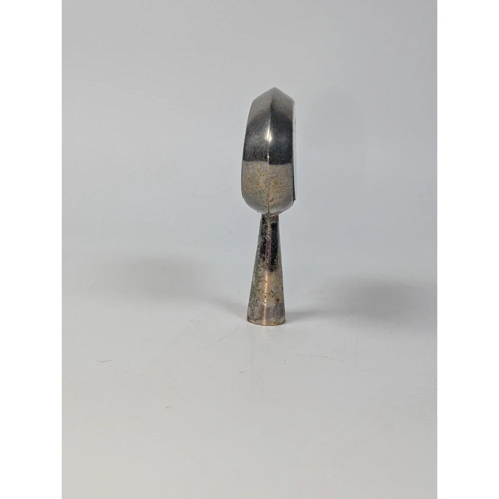 Vintage Genesee Cream Ale Metal Beer Tap Handle Knob Green 3.5”